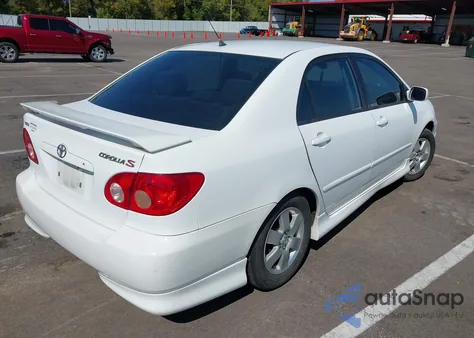 2006 Toyota Corolla S from USA, damaged, VIN 2T1BR32E56C700197